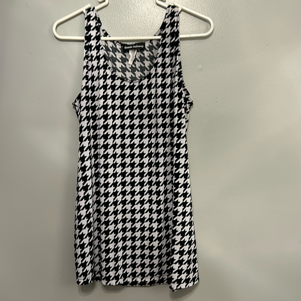 Houndstooth Tank